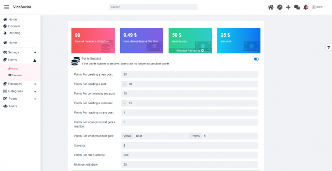 ViceSocial - Screenshot 3
