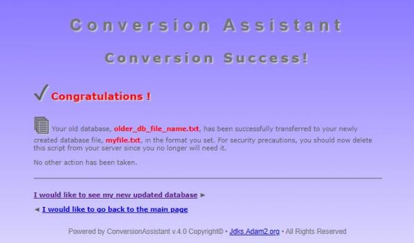 ConversionAssistant - Screenshot 1
