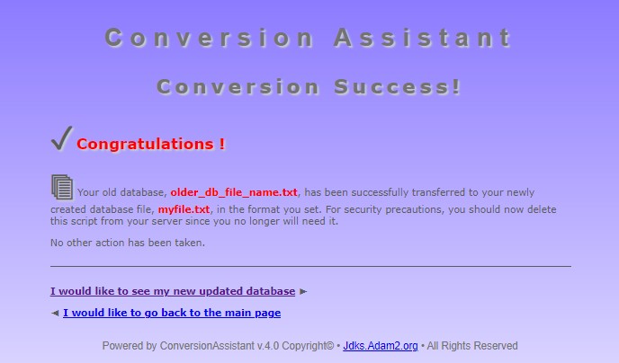 ConversionAssistant - Screenshot 1