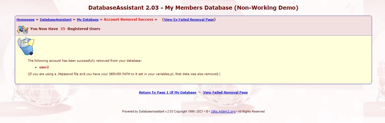 DatabaseAssistant - Screenshot 1
