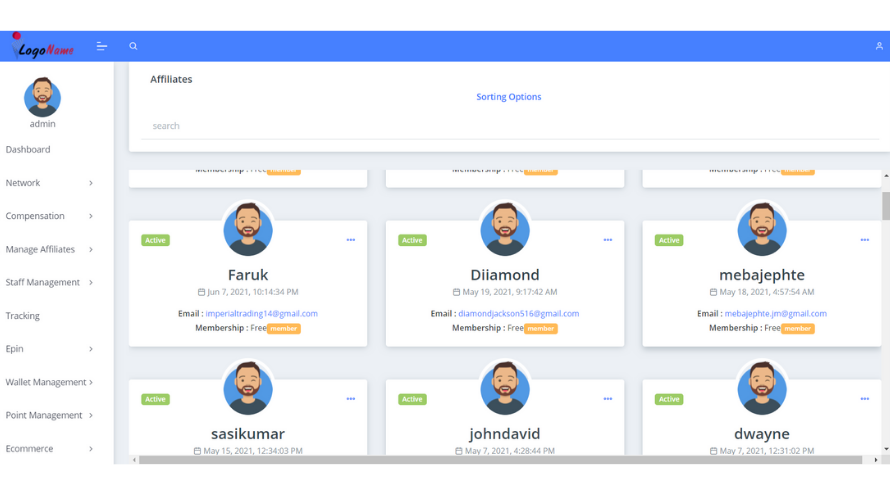 Unilevel MLM Software | Elite MLM Software - Screenshot 4