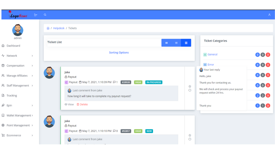 Unilevel MLM Software | Elite MLM Software - Screenshot 3