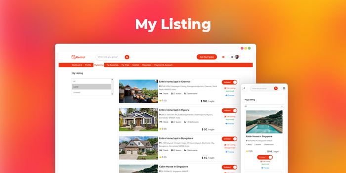 Airbnb Clone Script - Buy2Rental - Screenshot 2