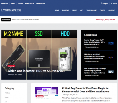 LyoumaPress - Screenshot 1