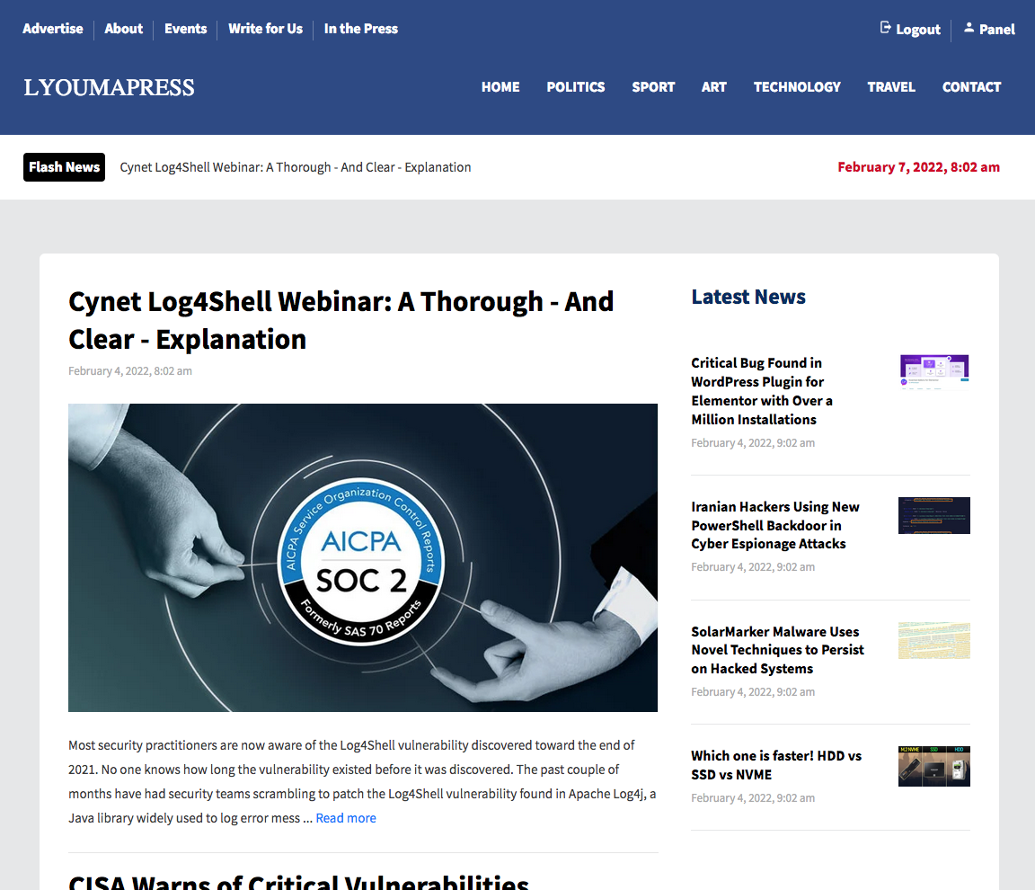 LyoumaPress - Screenshot 6