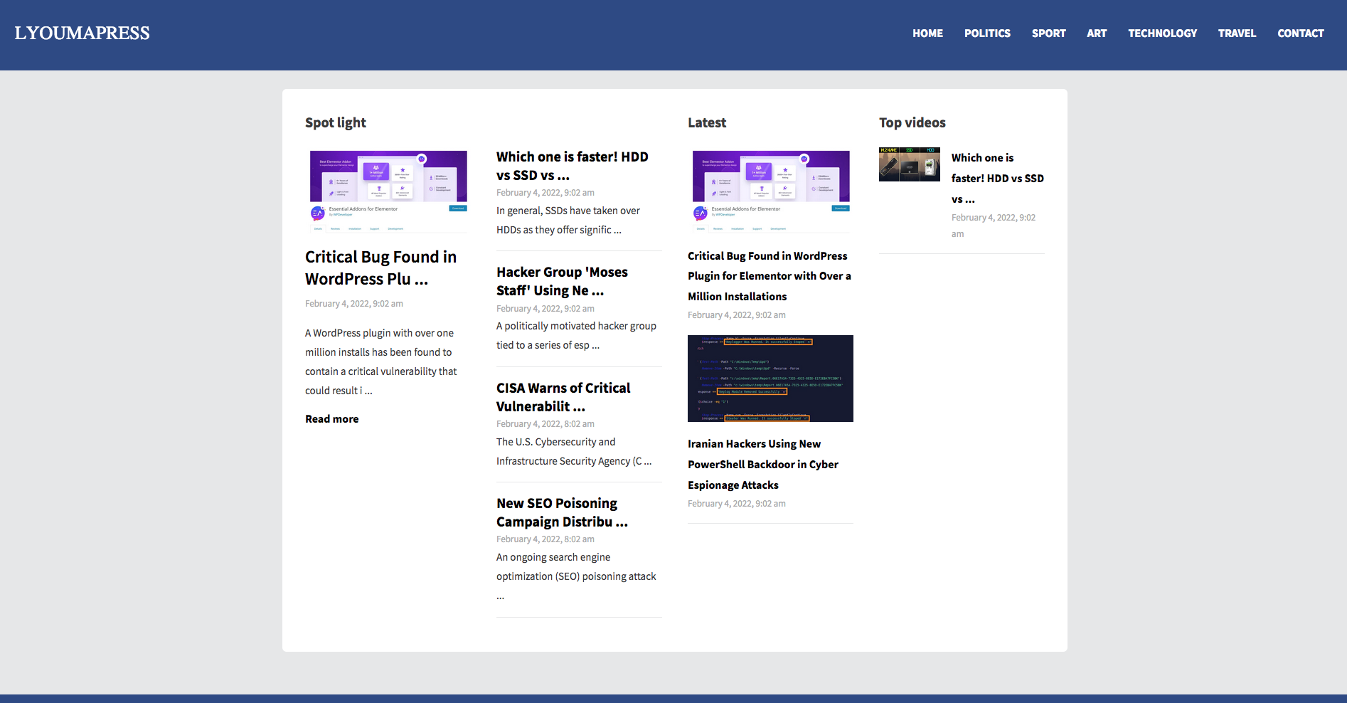 LyoumaPress - Screenshot 5