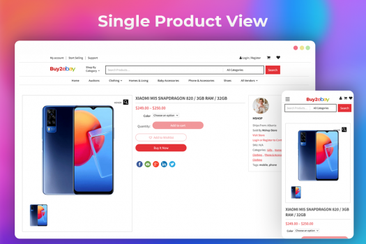 Visit Listing - eBay Clone Script - Buy2eBay eBay Clone Script - Buy2eBay - Screenshot 2