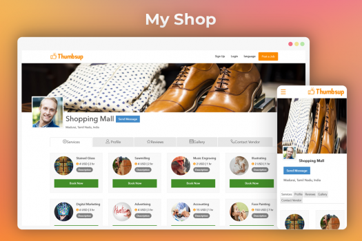 Visit Listing - Thumbtack Clone Script - Buy2Thumbsup Thumbtack Clone Script - Buy2Thumbsup - Screenshot 1