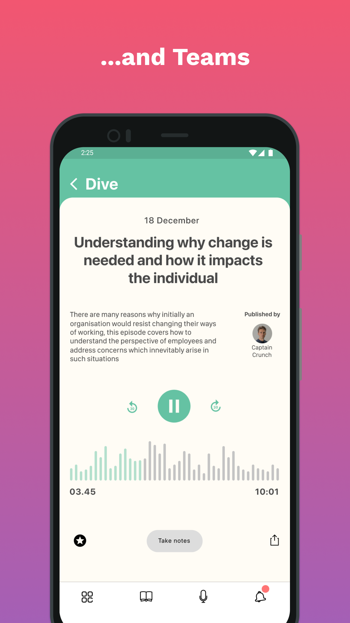 dive.fm - Screenshot 2
