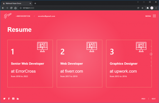 Visit Listing - HelloZed Personal Portfolio Laravel HelloZed Personal Portfolio Laravel - Screenshot 7