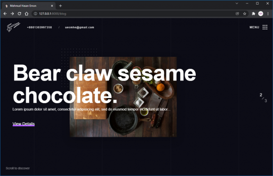 Visit Listing - HelloZed Personal Portfolio Laravel HelloZed Personal Portfolio Laravel - Screenshot 6