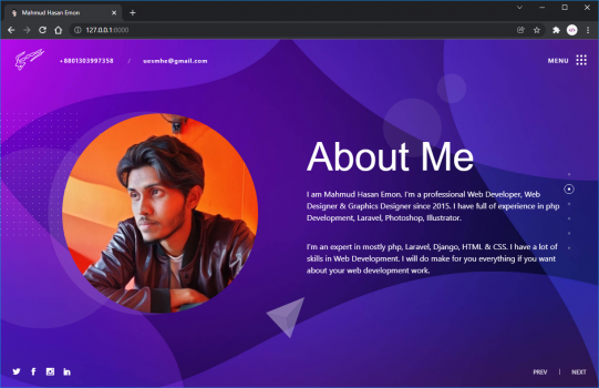 Visit Listing - HelloZed Personal Portfolio Laravel HelloZed Personal Portfolio Laravel - Screenshot 4