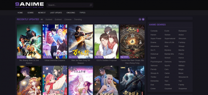Visit Listing - 9anime script: Automated CMS 9anime script: Automated CMS - Screenshot 3