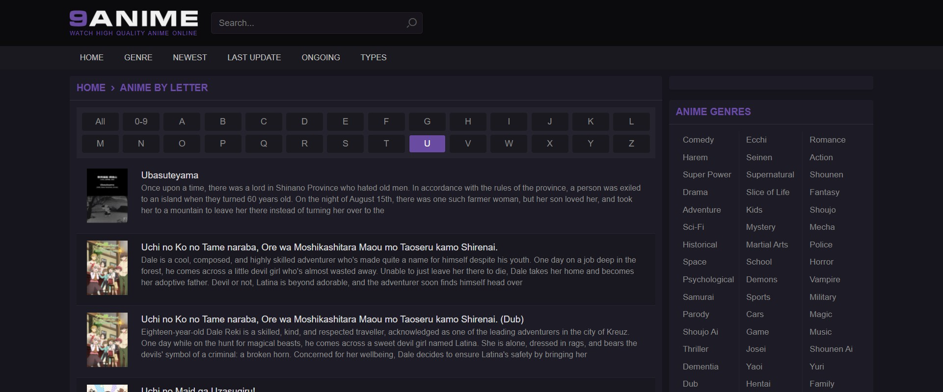 9anime script: Automated CMS - Screenshot 1