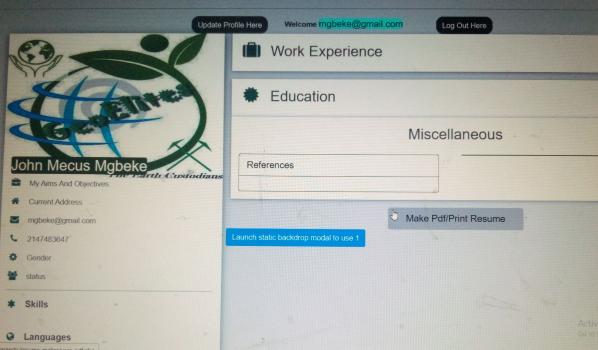 Resume/CV Maker - Screenshot 4
