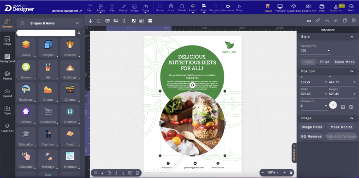 Visit Listing - Drawtify - Free Online Vector Graphic Editor with Great Design Templates and Elements. Drawtify - Free Online Vector Graphic Editor with Great Design Templates and Elements. - Screenshot 8