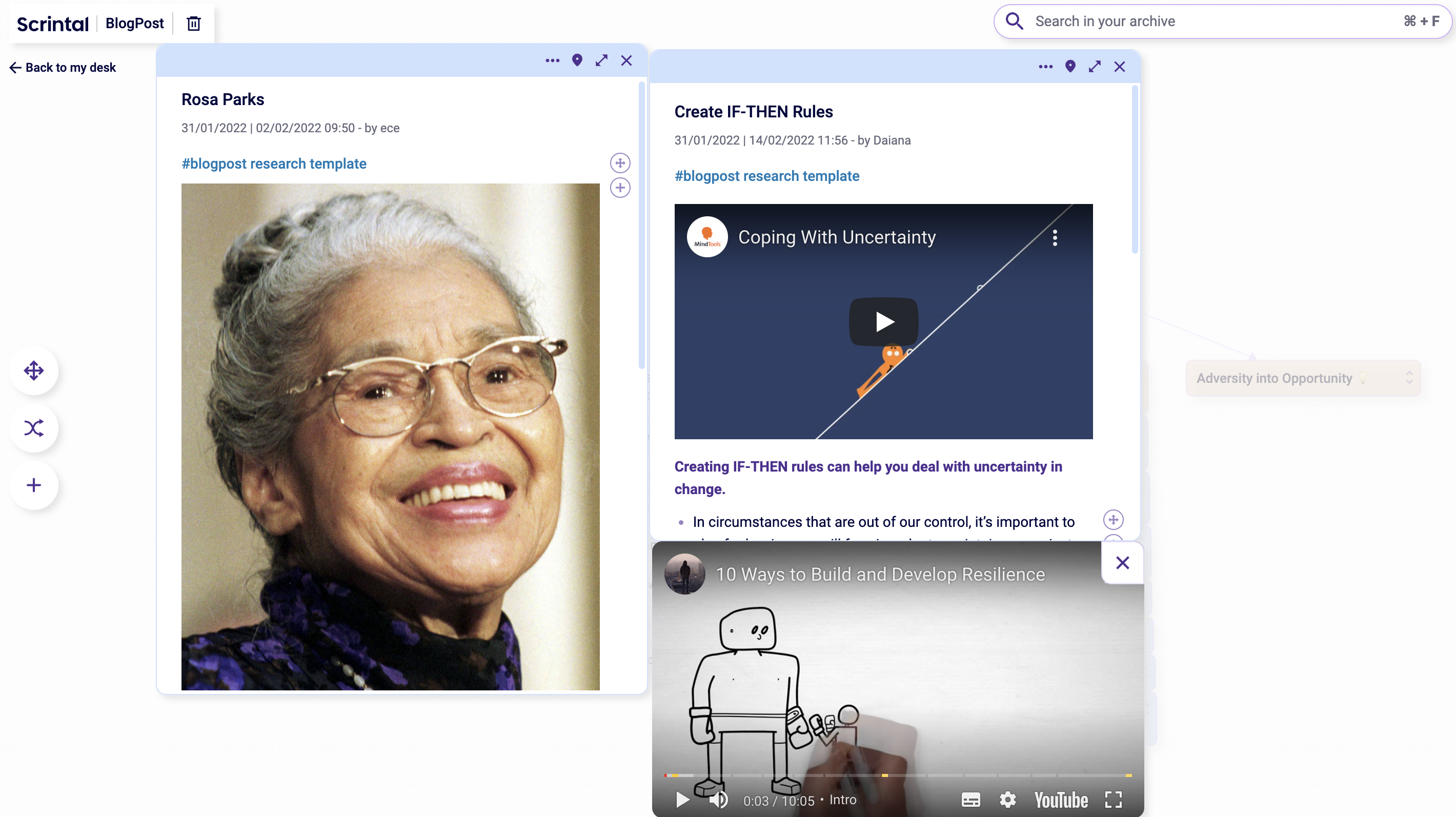 Scrintal - Screenshot 2