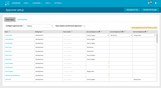 Visit Listing - LeaveWizard LeaveWizard - Screenshot 4