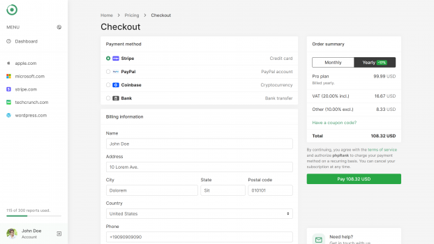 Visit Listing - phpRank - Professional SEO Reports and Tools phpRank - Professional SEO Reports and Tools - Screenshot 4