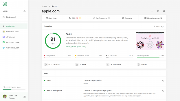 Visit Listing - phpRank - Professional SEO Reports and Tools phpRank - Professional SEO Reports and Tools - Screenshot 2