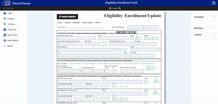 Visit Listing - PDF EDITOR PDF EDITOR - Screenshot 1