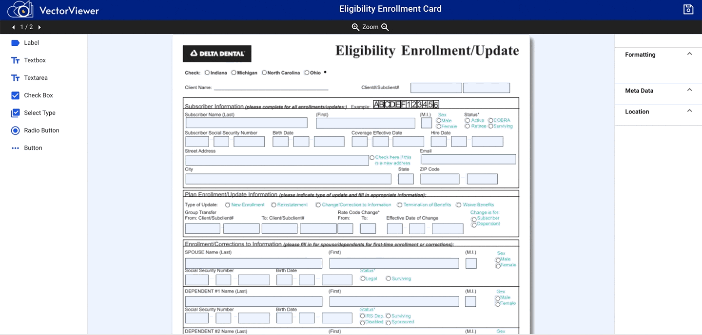 PDF EDITOR - Screenshot 1