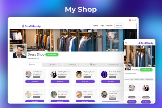 Buy2Handy - Handy Clone Script - Screenshot 2