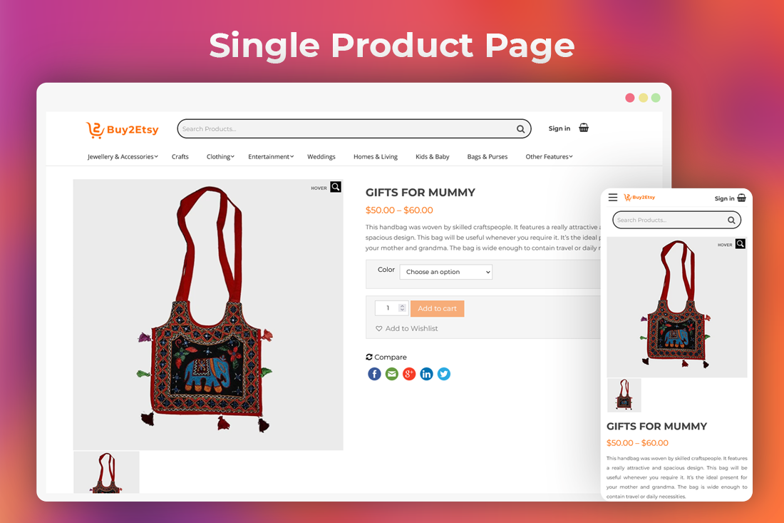 Etsy Clone Script - Buy2Etsy - Screenshot 5