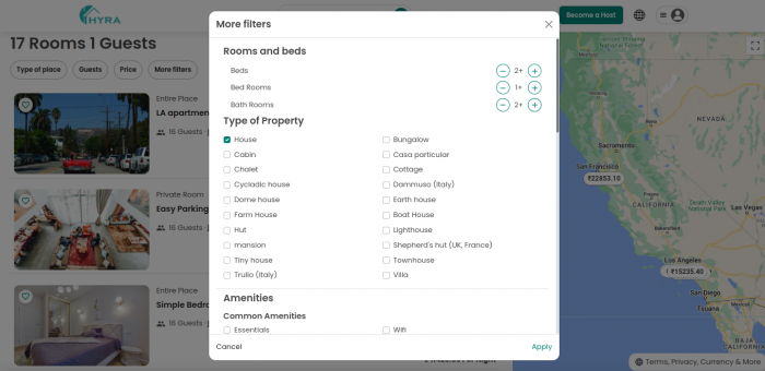Visit Listing - Hyra - Airbnb Clone Script Hyra - Airbnb Clone Script - Screenshot 5