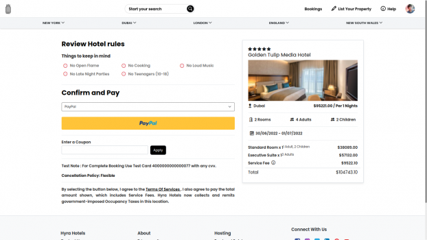 Hyra Hotels Rental - Hotel Booking Script - Screenshot 5