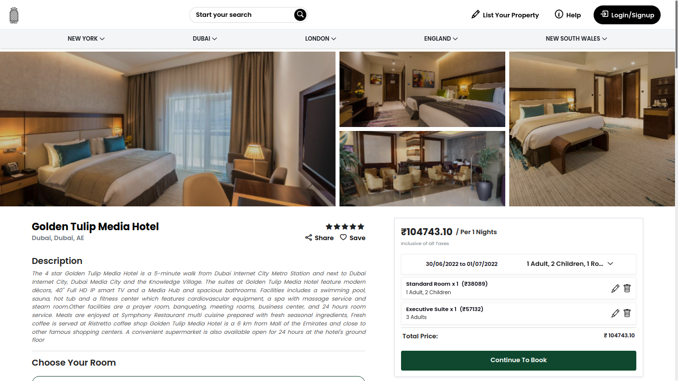 Hyra Hotels Rental - Hotel Booking Script - Screenshot 3