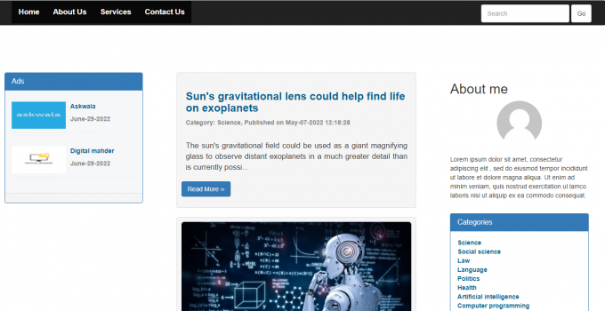 Complete Responsive Content Management System - Screenshot 12