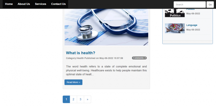 Complete Responsive Content Management System - Screenshot 11