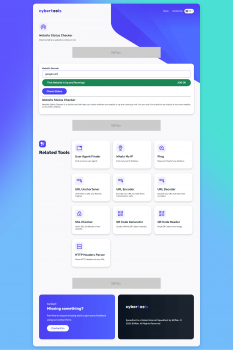 Visit Listing - CyberTools - Awesome Web Tools CyberTools - Awesome Web Tools - Screenshot 2