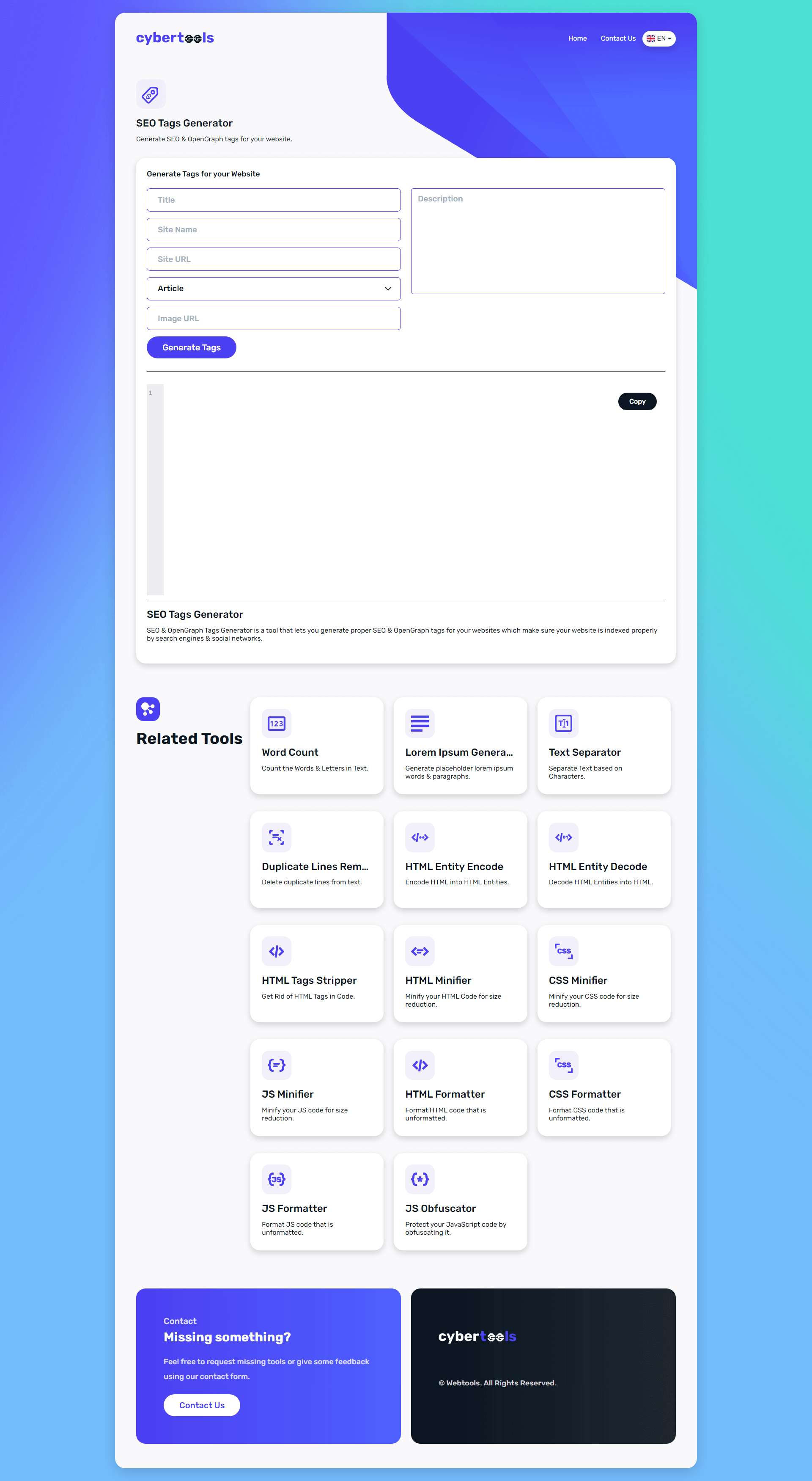 CyberTools - Awesome Web Tools - Screenshot 8