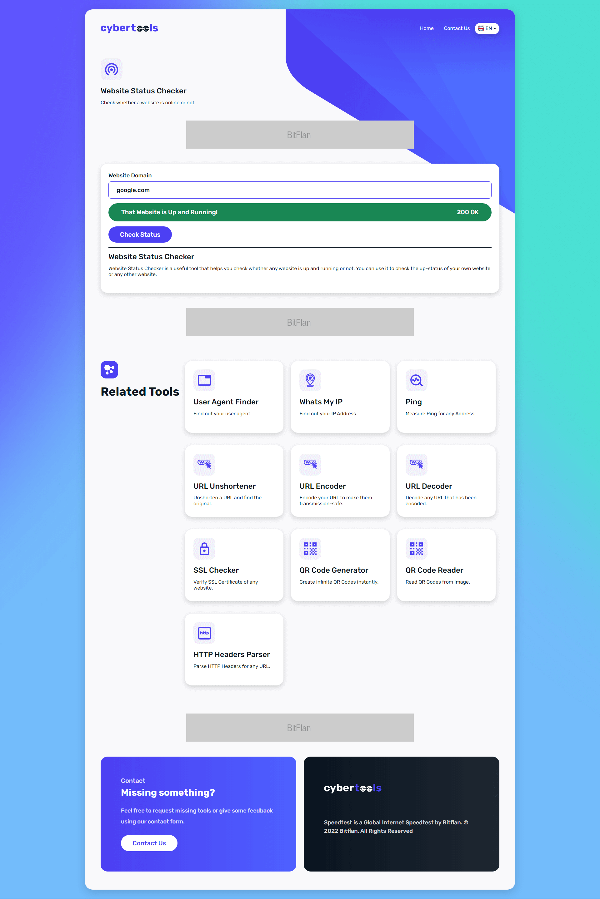 CyberTools - Awesome Web Tools - Screenshot 2