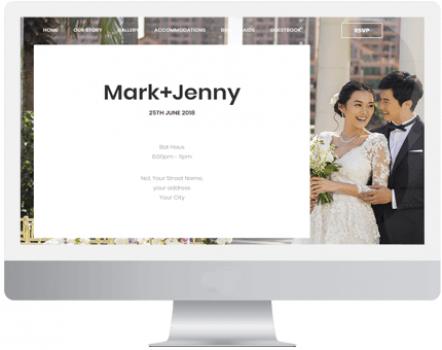 Wedding Invitation Template | PHP Matrimonial Script - Screenshot 1