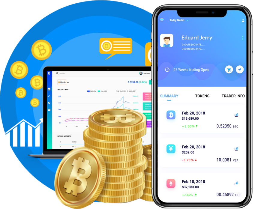 Coinbase Clone - Screenshot 1
