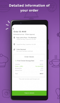 Visit Listing - WooberlyEats - UberEats clone WooberlyEats - UberEats clone - Screenshot 5