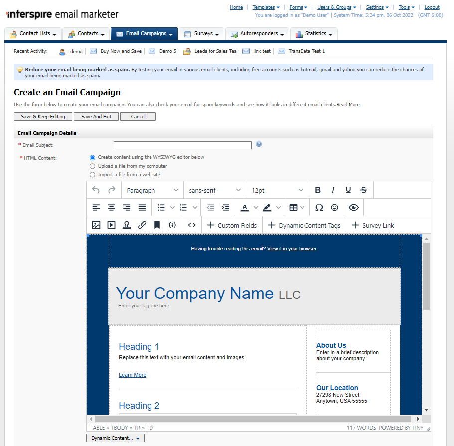 Interspire Email Marketer - Screenshot 3