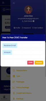 CryptoPro Investment Platform - Screenshot 9