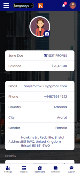 CryptoPro Investment Platform - Screenshot 2