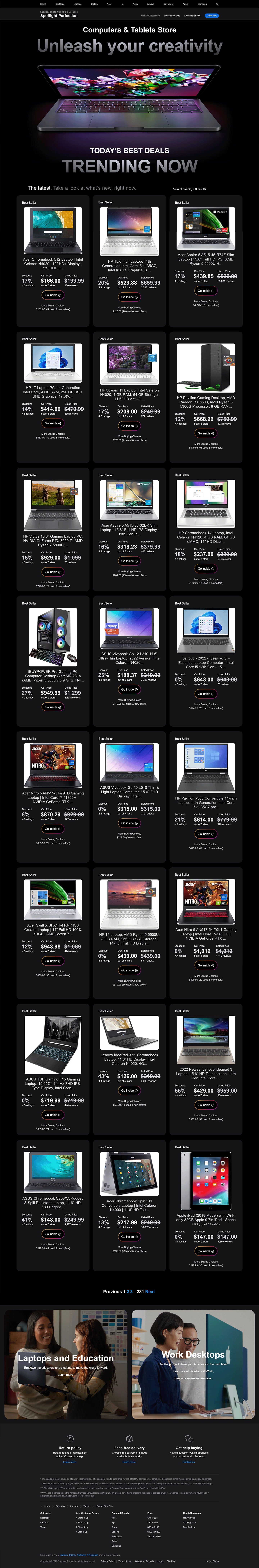 MetaClone - Amazon Affiliate Store Like You've Never Seen Before! - Screenshot 1