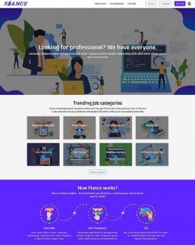 Freelancer Clone Script | Freelance Marketplace Script - Screenshot 1
