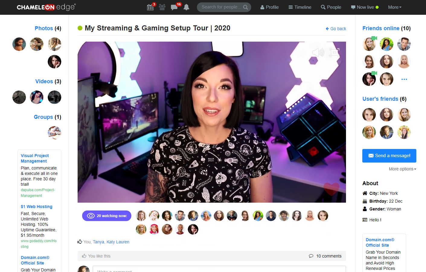 Chameleon Dating Software - Screenshot 8