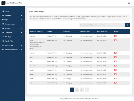 Visit Listing - Inout WebCrawler Plus Inout WebCrawler Plus - Screenshot 5