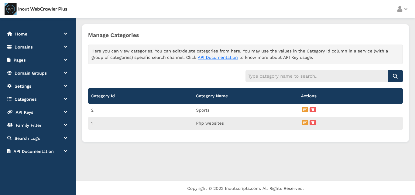 Inout WebCrawler Plus - Screenshot 3
