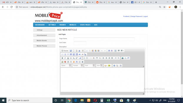 Visit Listing - Mobile Phones Price and Specifications Website Script like GSM Arena for passive income Mobile Phones Price and Specifications Website Script like GSM Arena for passive income - Screenshot 3