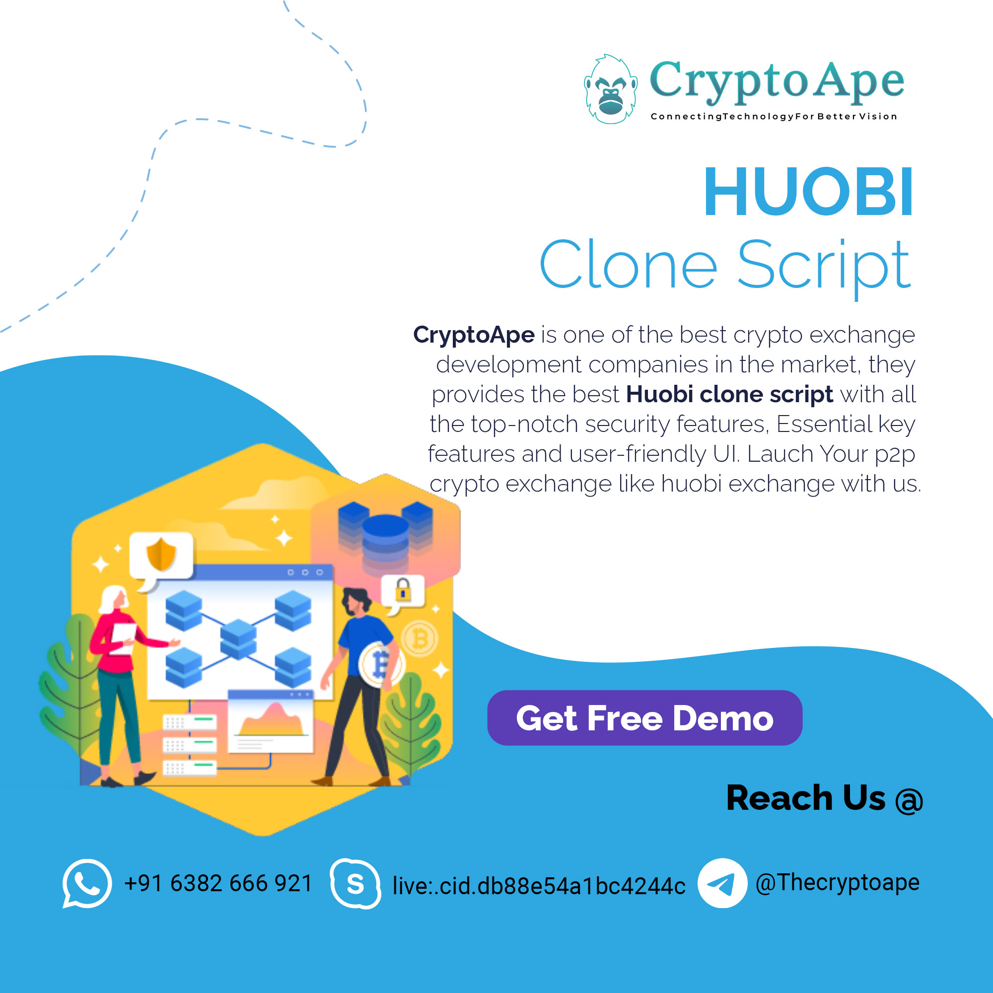 Huobi Clone Scripts - Screenshot 1
