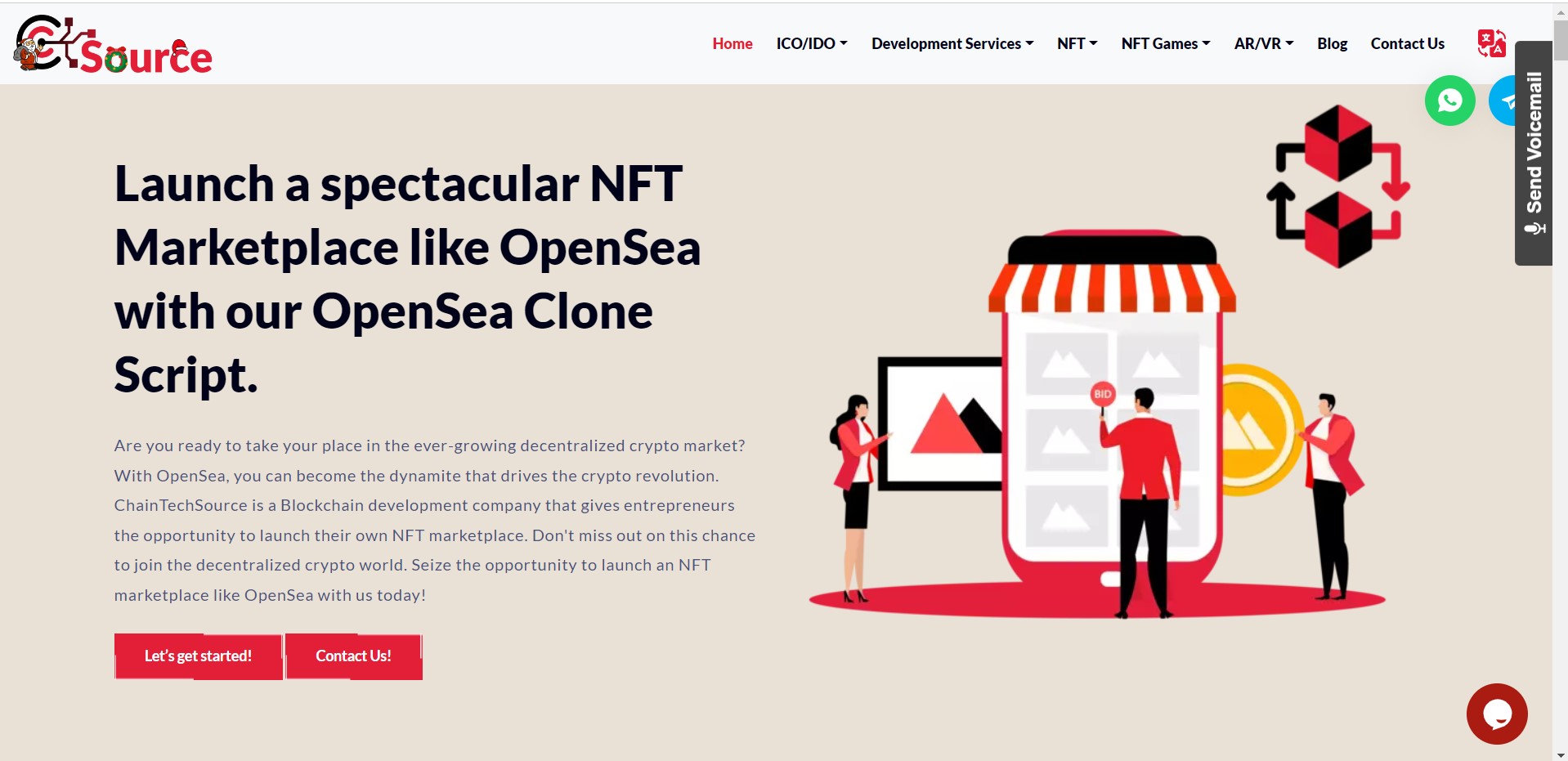 OpenSea Clone Script - Screenshot 1